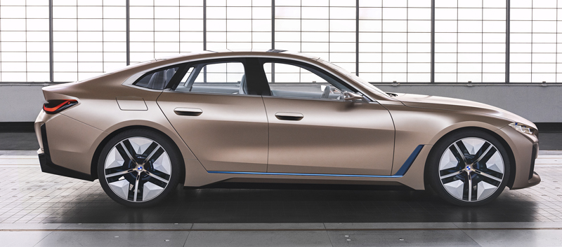 BMW Electric Concept i4 intended for production in 2021 